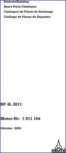 deutz bf 4l 2011 2004 parts catalog, deutz parts catalog, deutz bf