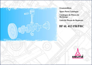 deutz bf 6l 413 fr, bf 6l 413, deutz parts catalog, deutz bf