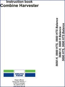 deutz fahr 5650 h, 5660 hts, 5680 h, deutz fahr manual, deutz fahr fahr