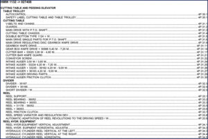 deutz fahr hmw 1132 parts catalog, deutz fahr parts catalog, deutz fahr fahr