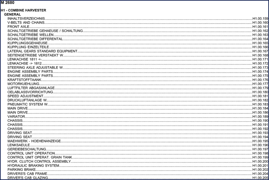 deutz fahr m2680 parts catalog, deutz fahr parts catalog, deutz fahr fahr