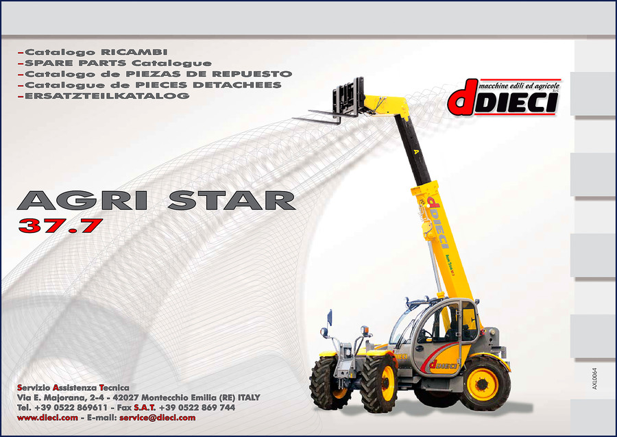 dieci 37.7 2008 parts catalog, dieci parts catalog, dieci 37.7