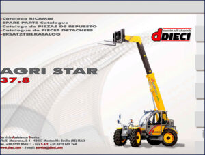 dieci agri star 37.8 2008 parts catalog, dieci parts catalog, dieci agri