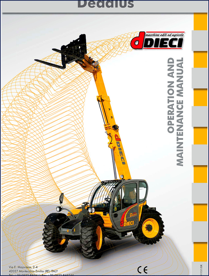 dieci dedalus 26.6, dieci manual, dieci dedalus