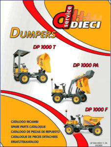 dieci dp 1000 t, dp 1000 pa, dp, dieci parts catalog, dieci dp