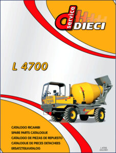 dieci l 4700 parts catalog, dieci parts catalog, dieci l
