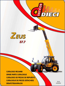 dieci zeus 37.7 parts catalog, dieci parts catalog, dieci zeus