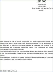 disd sd 300 2011 service manual, disd service manual, disd sd