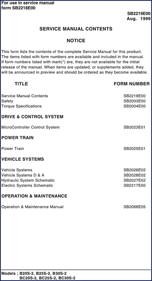 doosan b20s, doosan manual