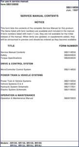 doosan br10s br13s br15s br18s br10j 1997 service, doosan service manual, doosan br10s