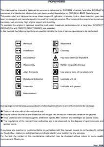 doosan dv11 2006 service manual, doosan service manual, doosan dv11