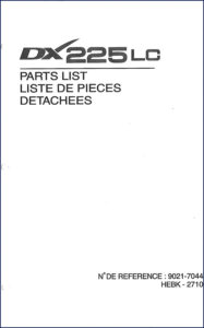 doosan dx225lc parts catalog, doosan parts catalog, doosan dx225lc