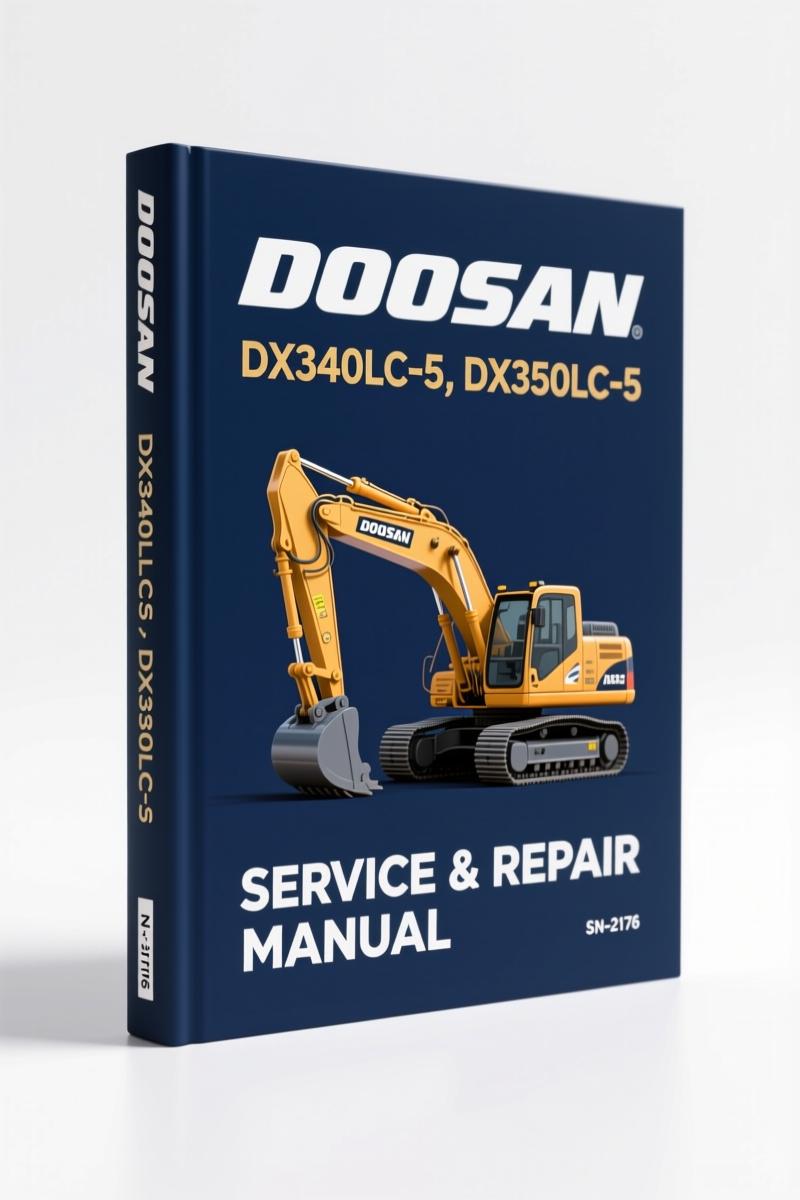doosan dx340lc, doosan manual