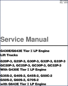 doosan g20p, doosan manual