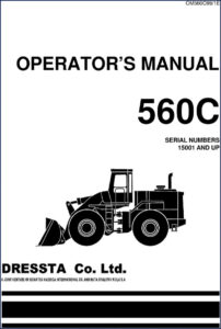 dressta 560c operators manual, dressta manual, dressta 560c