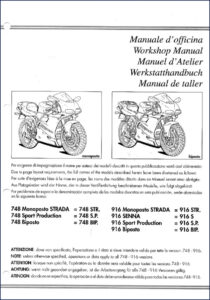 ducati 748, 916 workshop manual, ducati workshop manual, ducati 748,
