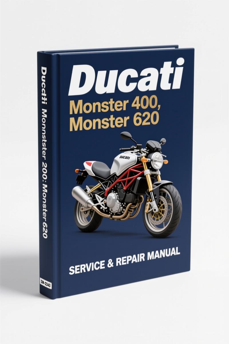 ducati monster 400, monster 620 2006 service manual, ducati service manual, ducati monster
