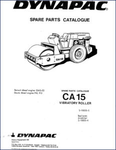 dynapac ca 15 parts catalog, dynapac parts catalog, dynapac ca