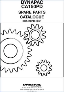 dynapac ca 150 pd 2001 parts catalog, dynapac parts catalog, dynapac ca
