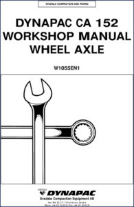 dynapac ca 152 1998 workshop manual, dynapac workshop manual, dynapac ca