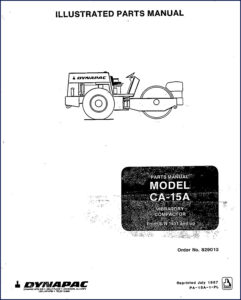 dynapac ca, dynapac manual