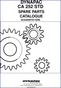 dynapac ca 252 std parts catalog, dynapac parts catalog, dynapac ca