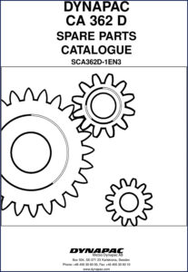 dynapac ca 362 d 2002 parts catalog, dynapac parts catalog, dynapac ca