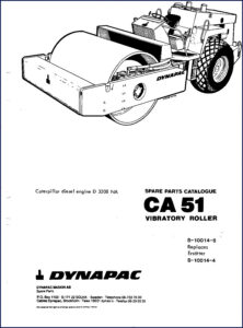 dynapac ca 51 parts catalog, dynapac parts catalog, dynapac ca