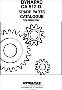 dynapac ca 512 d parts catalog, dynapac parts catalog, dynapac ca