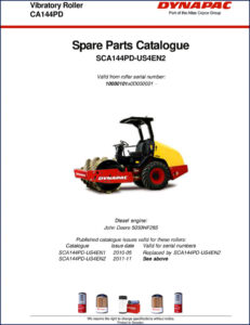 dynapac ca144pd 2011 parts catalog: factory spare parts, dynapac parts catalog, dynapac ca144pd