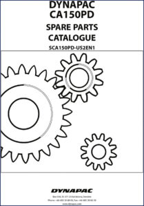 dynapac ca150pd parts catalog, dynapac parts catalog, dynapac ca150pd