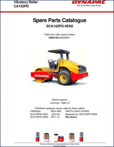 dynapac ca152pd 2011 parts catalog, dynapac parts catalog, dynapac ca152pd