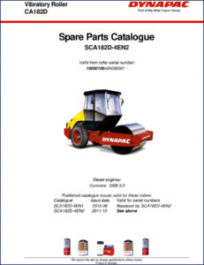 dynapac ca182d 2011 parts catalog, dynapac parts catalog, dynapac ca182d