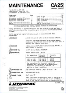 dynapac ca25 service manual, dynapac service manual, dynapac ca25