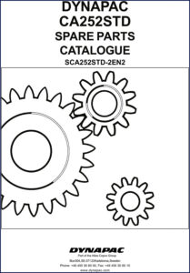 dynapac ca252std 2008 parts catalog, dynapac parts catalog, dynapac ca252std