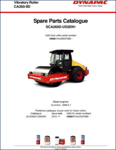 dynapac ca260, dynapac manual