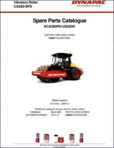 dynapac ca260, dynapac manual
