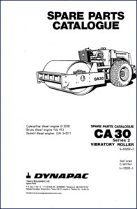 dynapac ca30 parts catalog, dynapac parts catalog, dynapac ca30