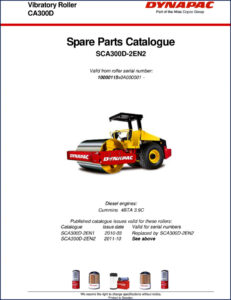 dynapac ca300d parts catalog, dynapac parts catalog, dynapac ca300d
