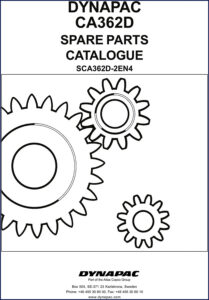 dynapac ca362d parts catalog, dynapac parts catalog, dynapac ca362d