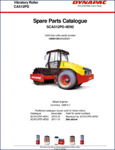 dynapac ca512pd 2011 parts catalog, dynapac parts catalog, dynapac ca512pd