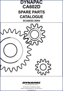 dynapac ca602d parts catalog, dynapac parts catalog, dynapac ca602d