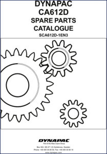 dynapac ca612d parts catalog, dynapac parts catalog, dynapac ca612d