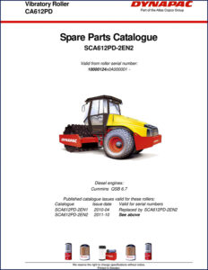 dynapac ca612pd 2011 parts catalog, dynapac parts catalog, dynapac ca612pd