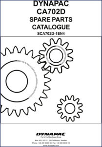 dynapac ca702d parts catalog, dynapac parts catalog, dynapac ca702d