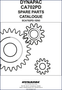 dynapac ca702pd parts catalog, dynapac parts catalog, dynapac ca702pd