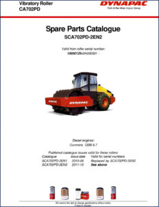dynapac ca702pd 2011 parts catalog, dynapac parts catalog, dynapac ca702pd