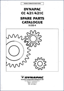 dynapac cc 421, cc 421c parts catalog, dynapac parts catalog, dynapac cc