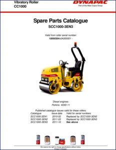 dynapac cc1000 2011 parts catalog, dynapac parts catalog, dynapac cc1000