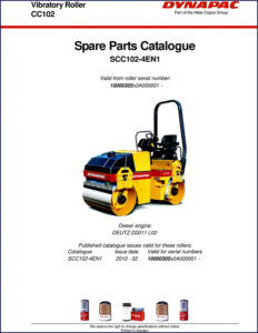 dynapac cc102 parts catalog, dynapac parts catalog, dynapac cc102